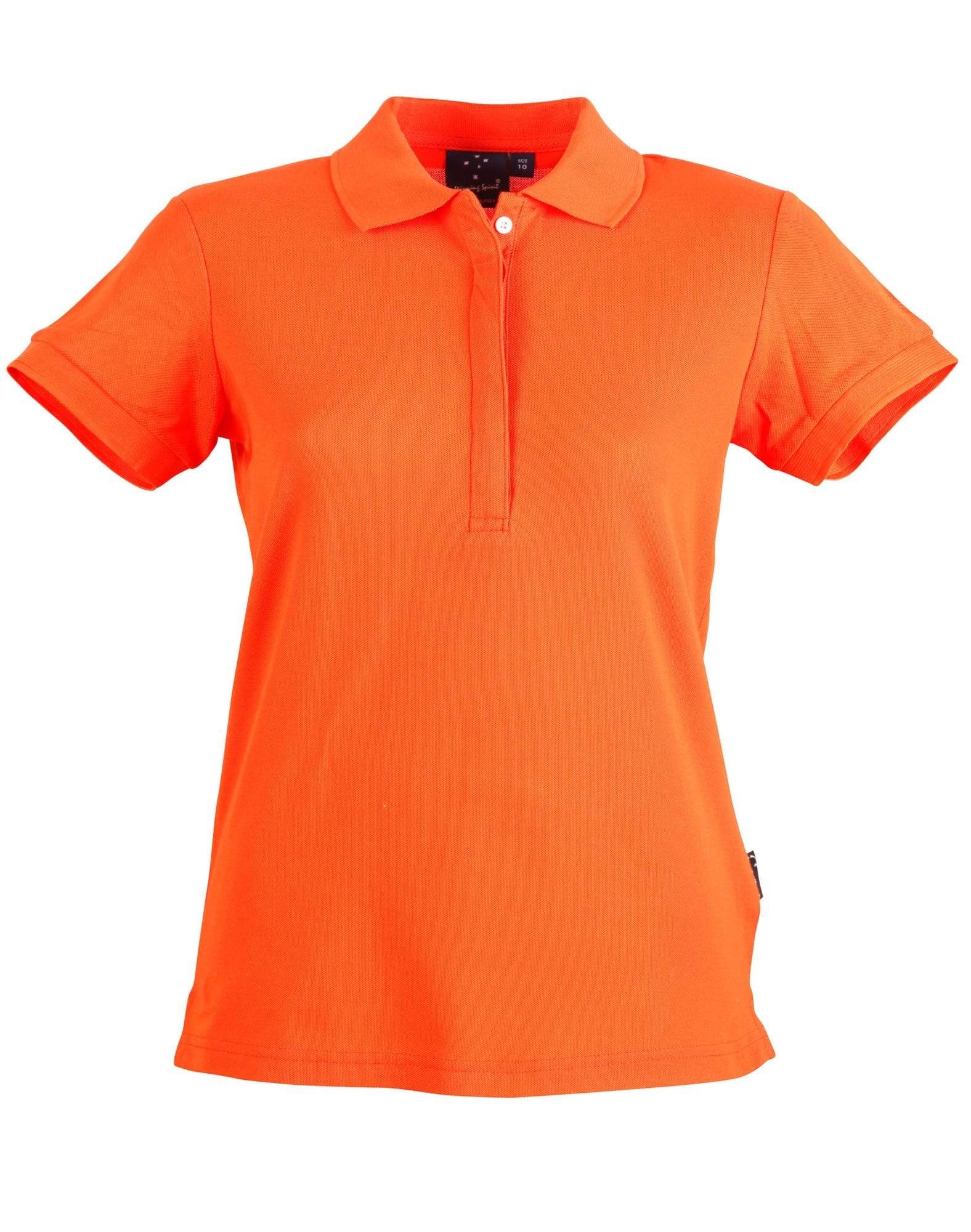 Connection Polo Ladies' Ps64 Casual Wear Winning Spirit Orange 8